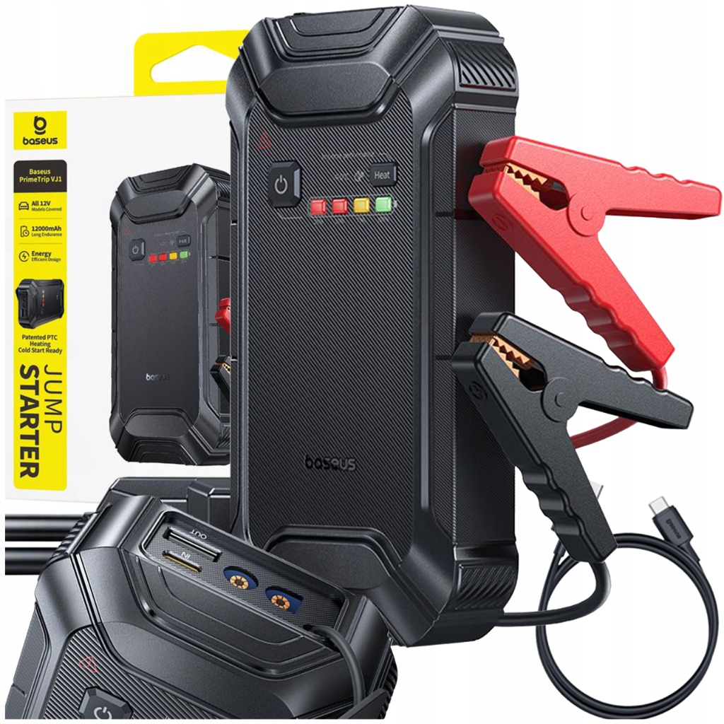 Štartovacie Zariadenie Jump Starter Baseus PrimeTrip VJ1 12000mAh 5000A IP55