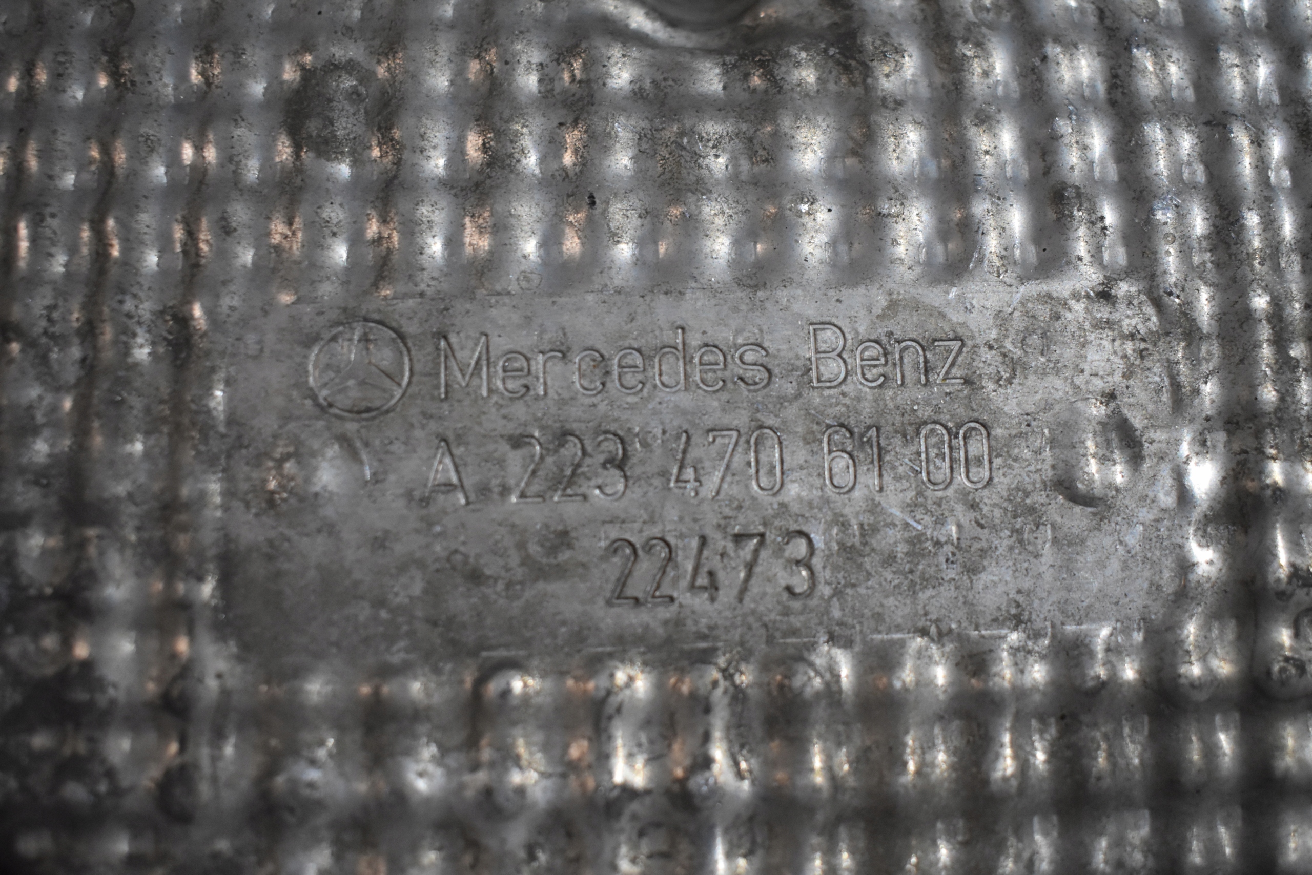 IDEALNA Blende Abdeckung TERMICZNA MERCEDES W223 1 9