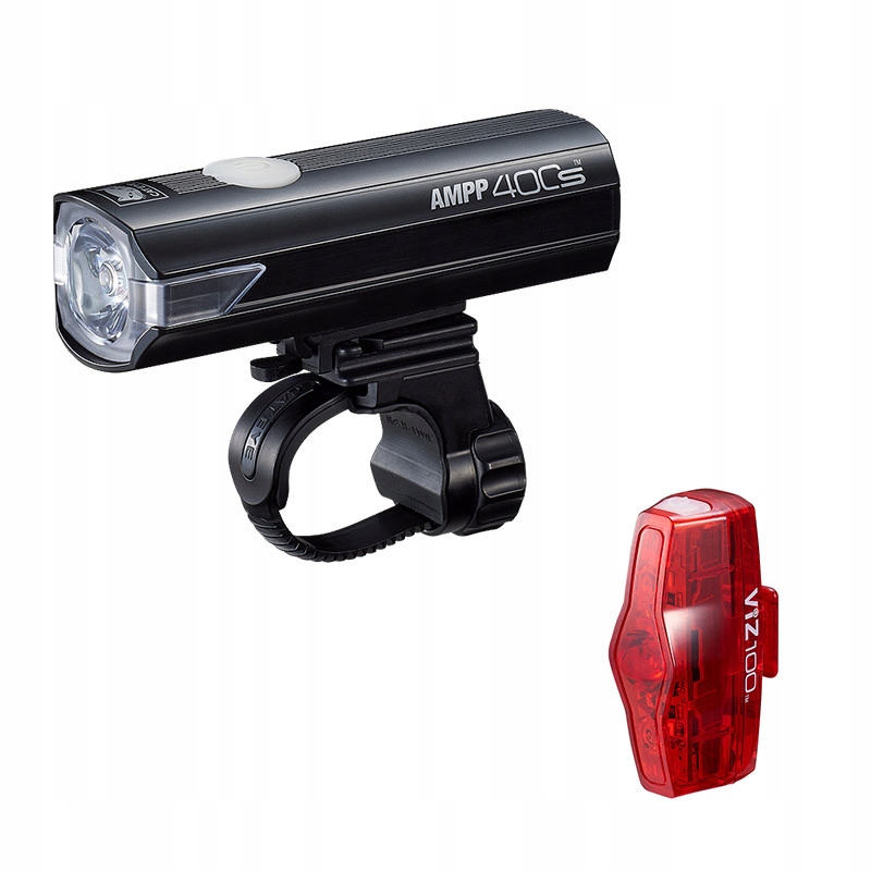 Sada cyklistických světel CatEye Ampp 400S VIZ100