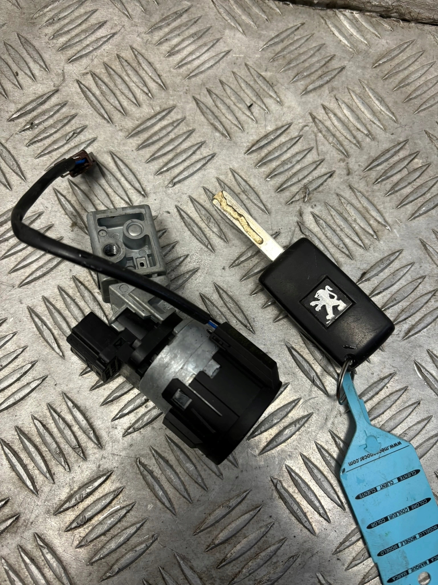 STACYJKA KLUCZYK PEUGEOT 5008 9663123380 ORG FV