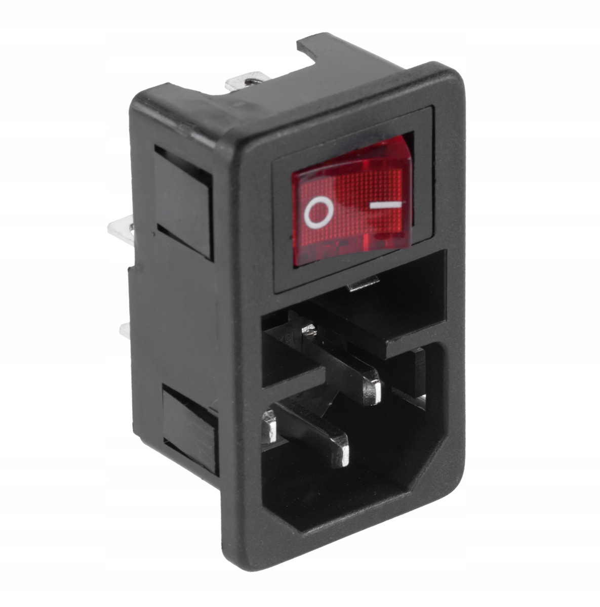 Wtyk zasilający AC żeńskie Lechpol WTY0123