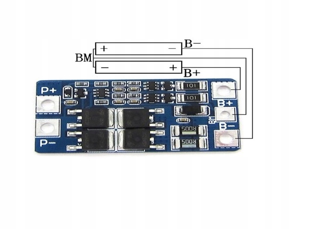 Ładowarka BMS Li-Ion 18650 2S 10A 7,4V 8,4V EAN (GTIN) 5904501664592