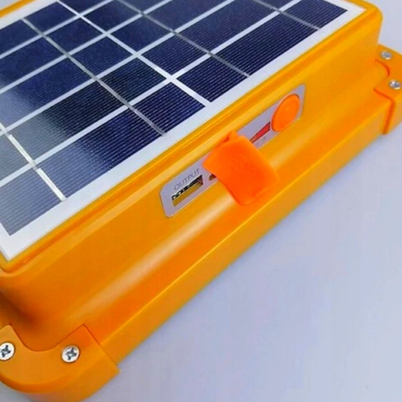 MOCNY HALOGEN PRZENOŚNY DUŻA LAMPA ROBOCZA SOLARNA 192 LED POWERBANK USB C Jasność 15000 lm