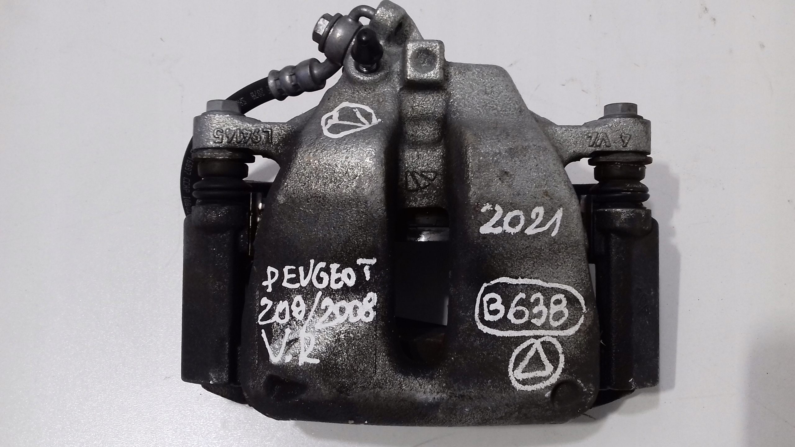 PEUGEOT 2008 II caliper brake right front 208