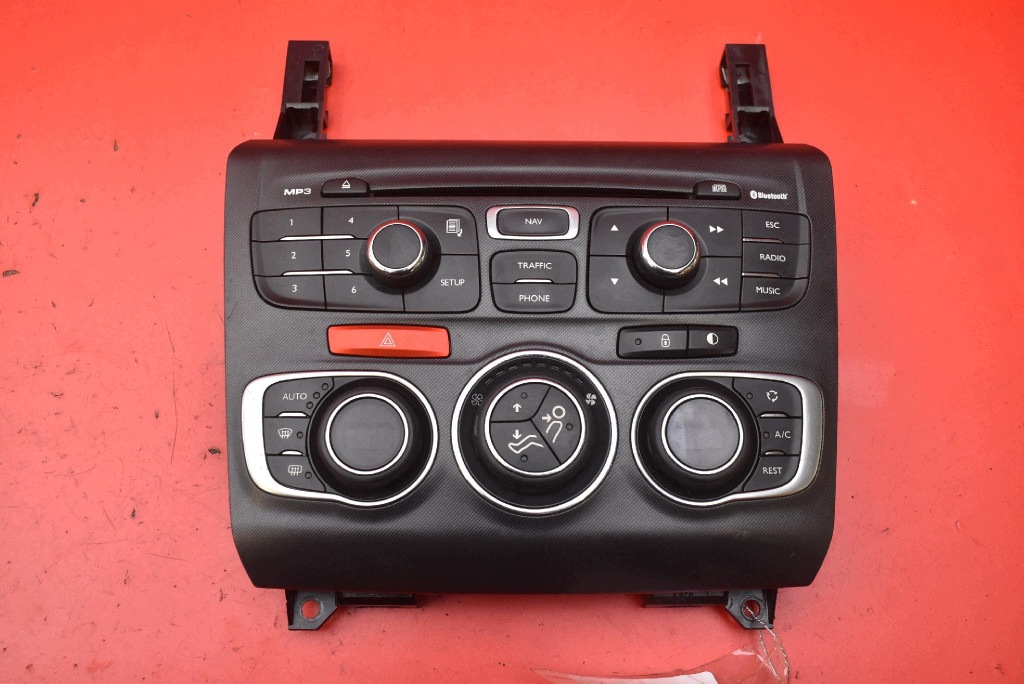 control panel air conditioning devices KLIMY PANEL radio 9666027877 CITROEN DS4 10-16