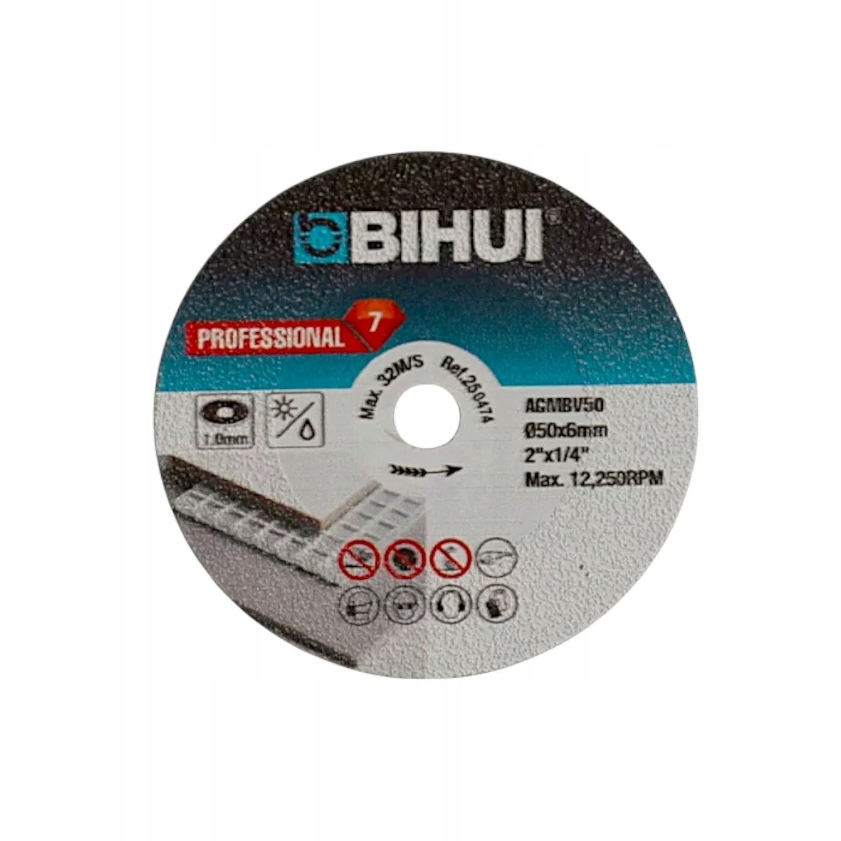 BIHUI MINI TARCZA DIAMENTOWA DO CIĘCIA UNIWERSALNA 50mm AGMBV50