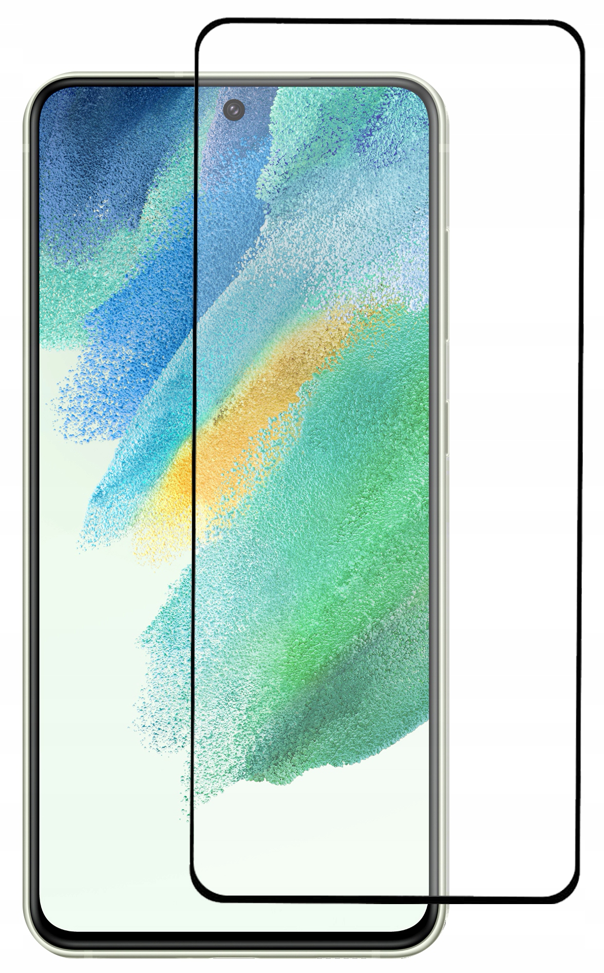 

Szkło 9H Czarne do Samsung Galaxy S21 Fe 5G