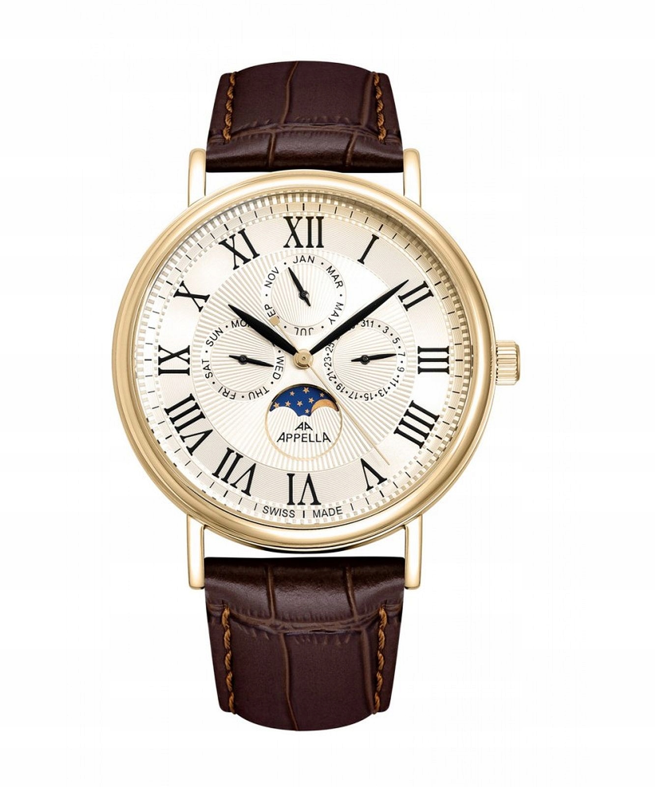 Pánské hodinky Appella Moonphase