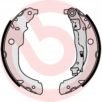 61 528 - ТОРМОЗНЫЕ КОЛОДКИ BREMBO