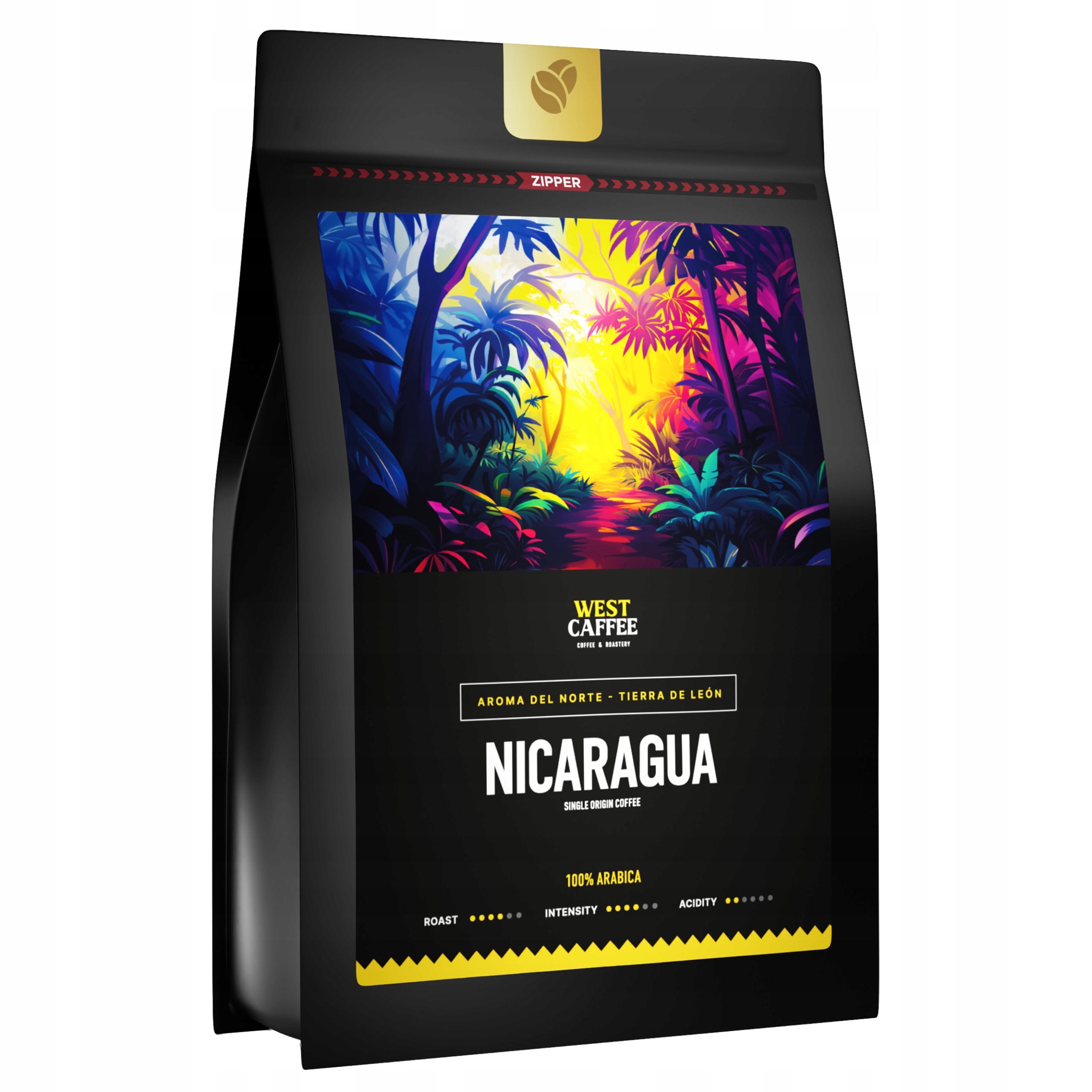 Levně Káva Zrnková Nikaragua Aroma del Norte 250 g 100% Arabica Čerstvě pražená