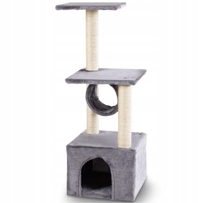 Levně Škrabadlo pro kočky – stromek 92 cm béžový