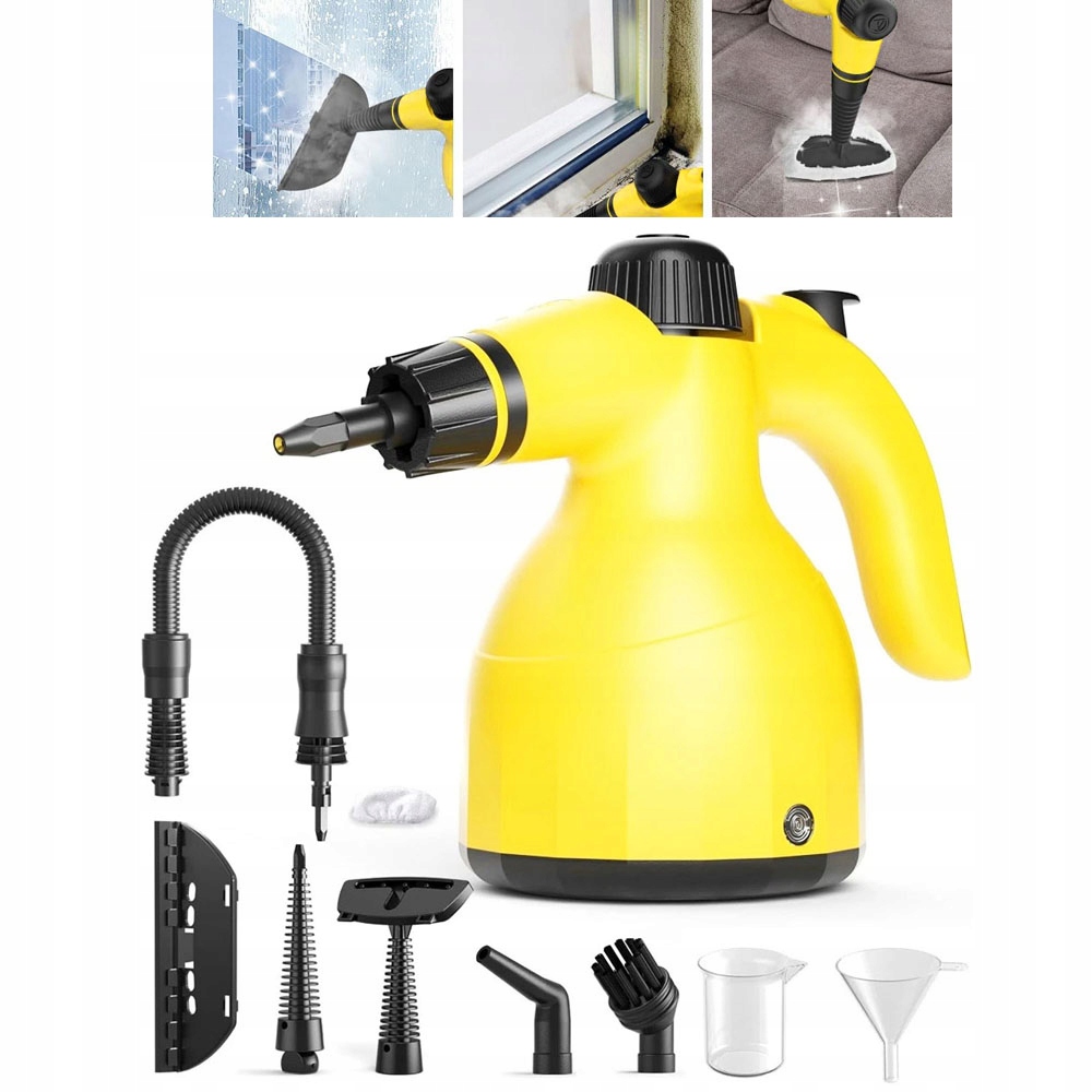 Parní Čistič Oken Parní Čistič 1000W Ruční čistič