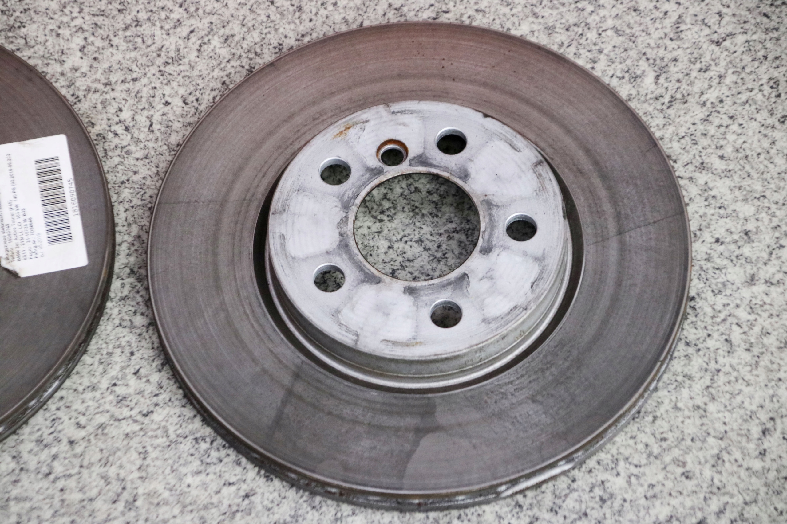 MINI F54 F60 discs plates front front 294x22 3475 km !!!