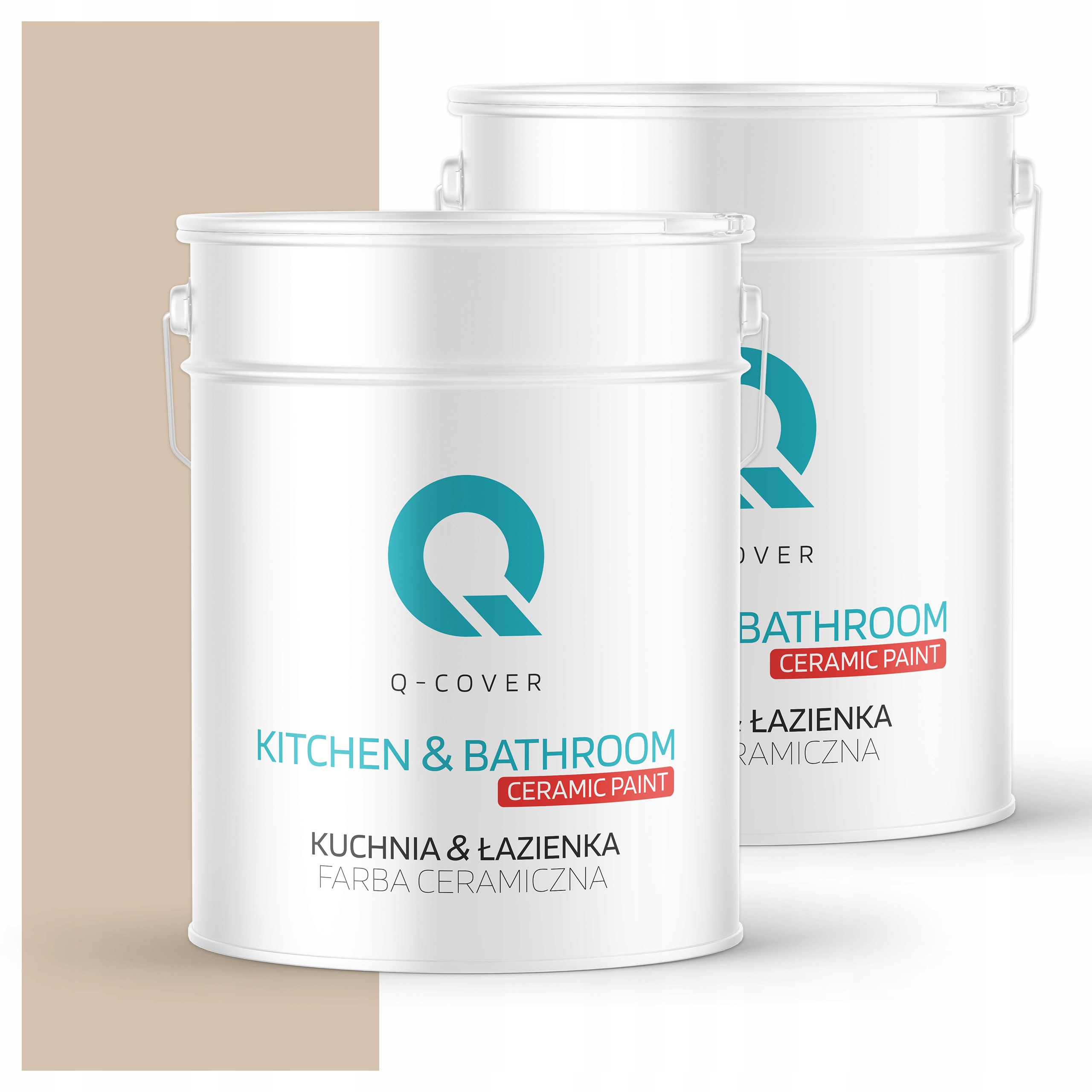 Farba do kuchyne a kúpeľne Umývateľná 10L Hlboká matná farba Béžová H4155