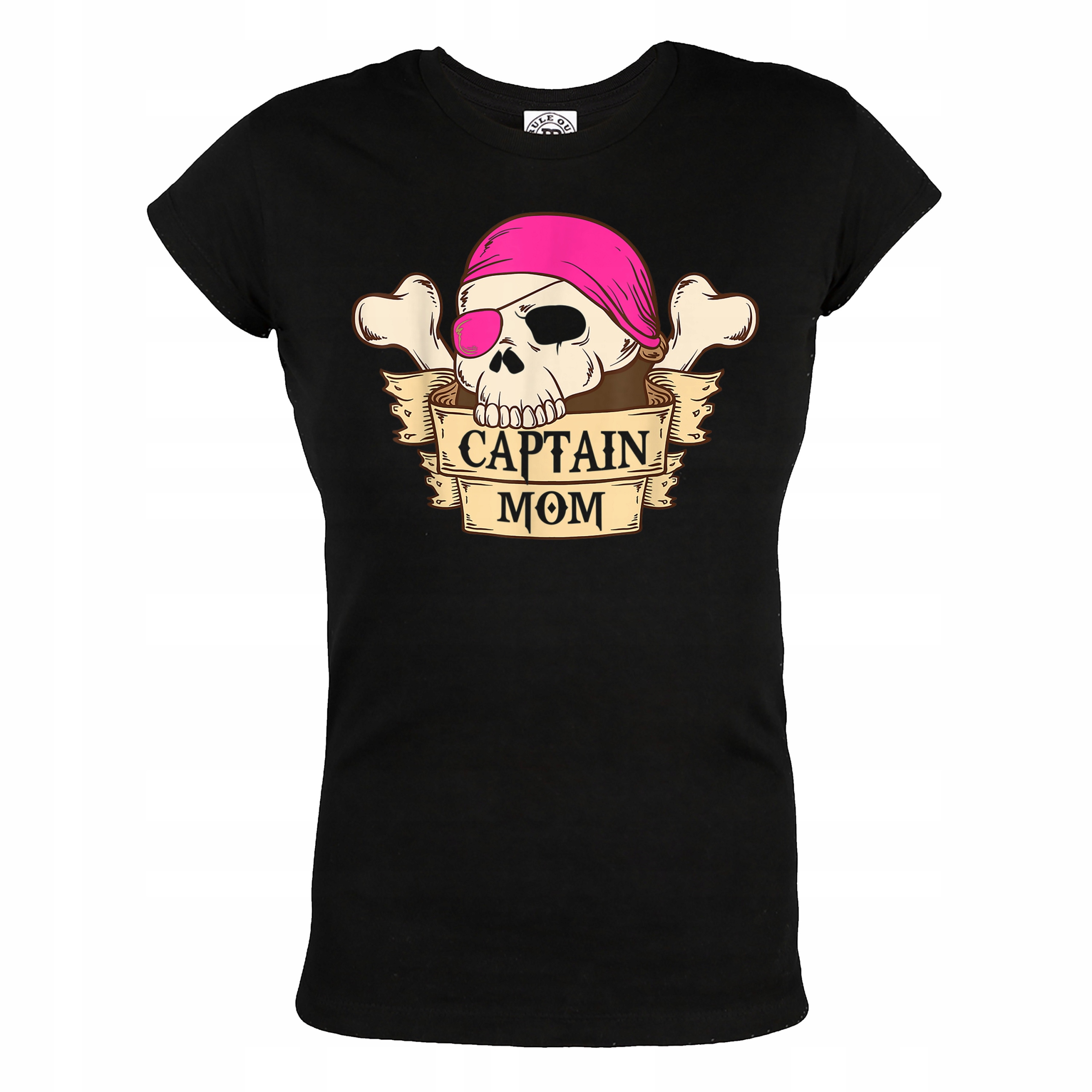 

Damska Koszulka Prezent Na Dzień Mamy Capitan Mama