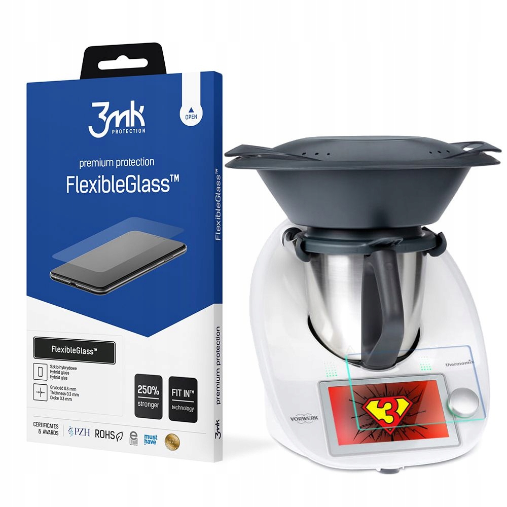 

Szkło Ochronne Flexible Glass do Thermomix TM6