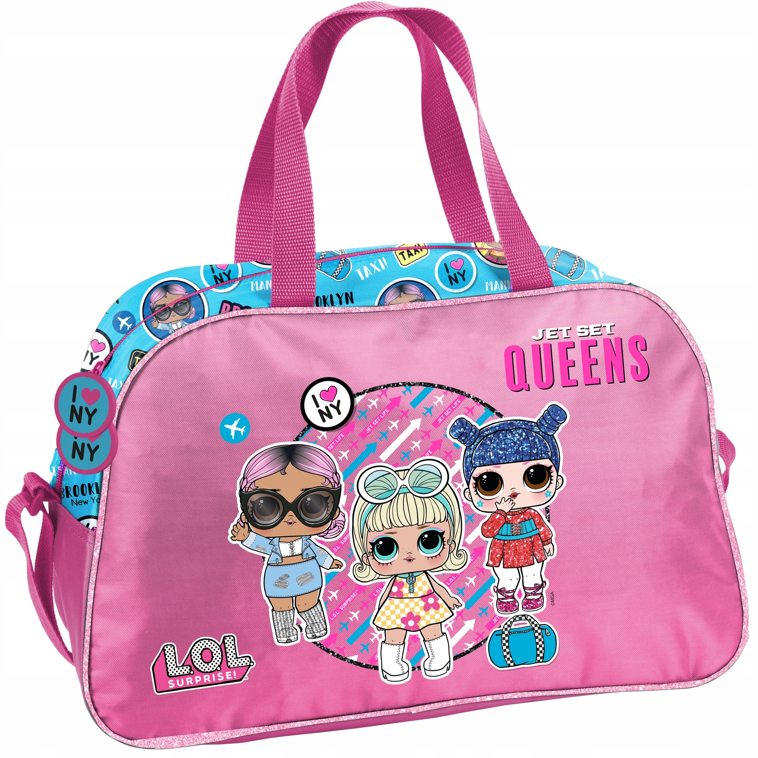 TORBA LOL SURPRISE SPORTOWA NA BASEN DLA DZIEWCZYN