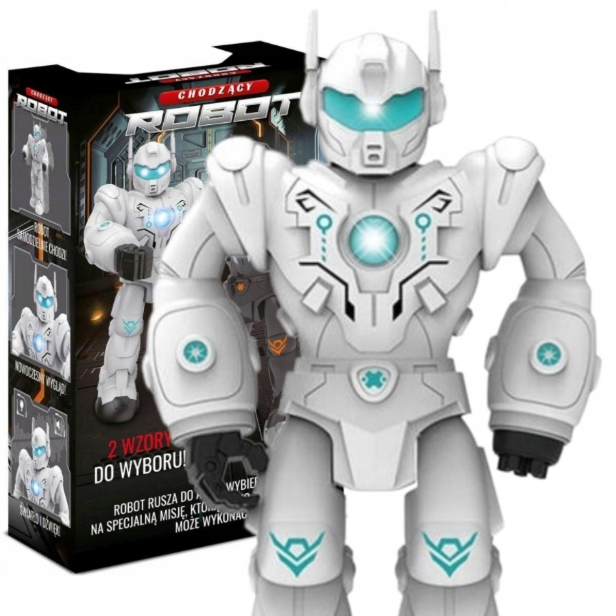 

Robot Interaktywny Światło Dźwięk Chodzi Strzela