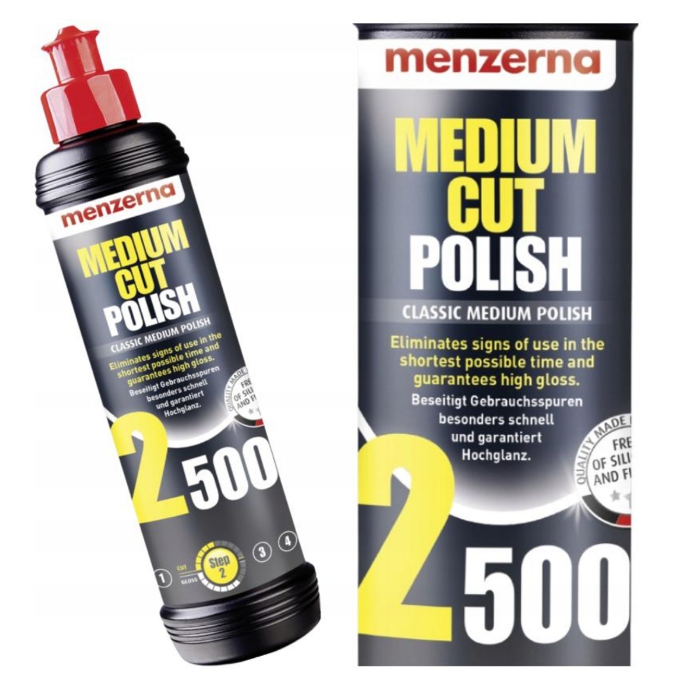 Menzerna 2500 pasta polerska Medium Cut Polish 250ml Średnia moc ścierna