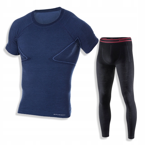 Bielizna męska do Turystyki BRUBECK ACTIVE WOOL