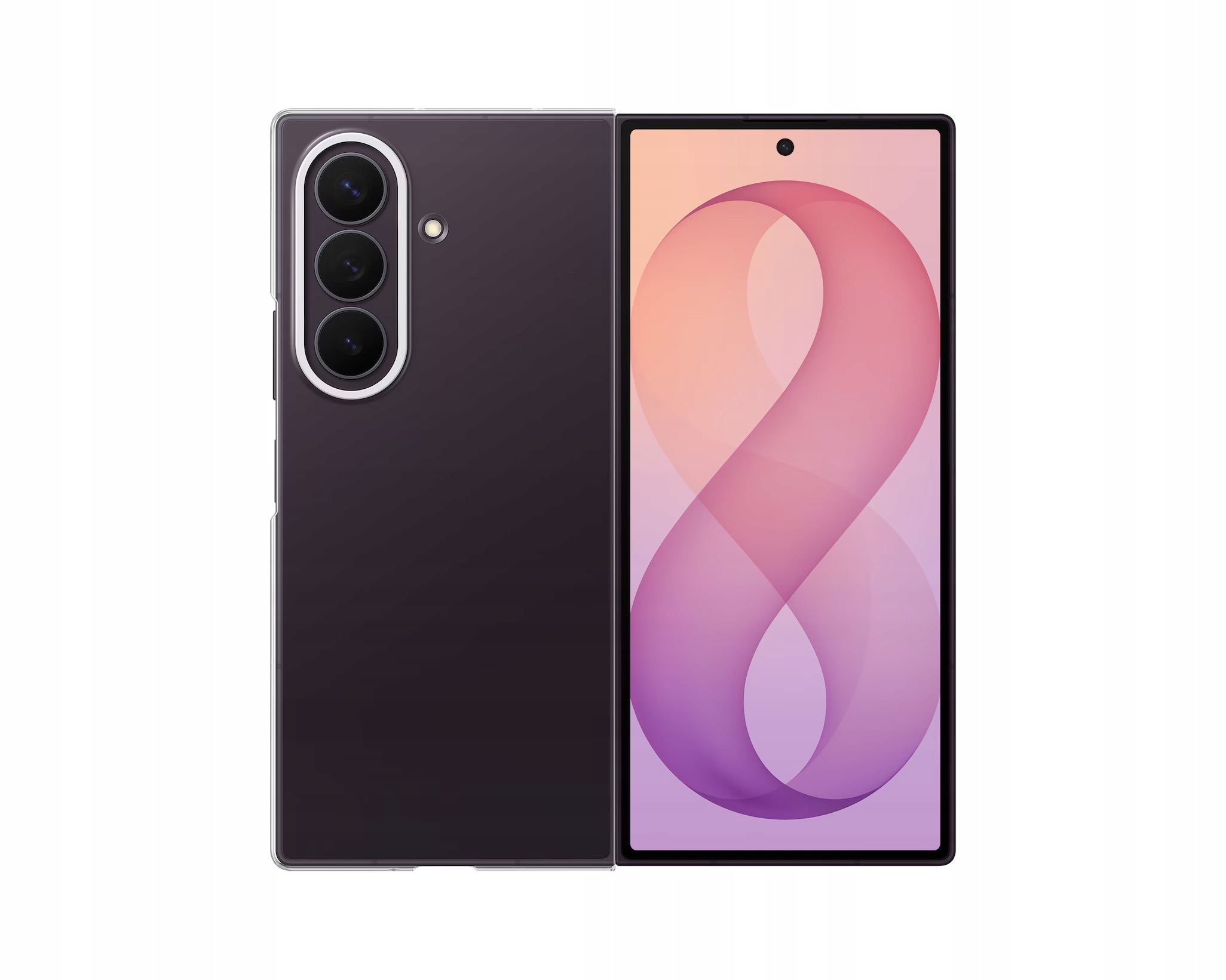 Etui SAMSUNG do Galaxy Z Fold8 Ultra EF-QF976CTEGWW Przezroczysty