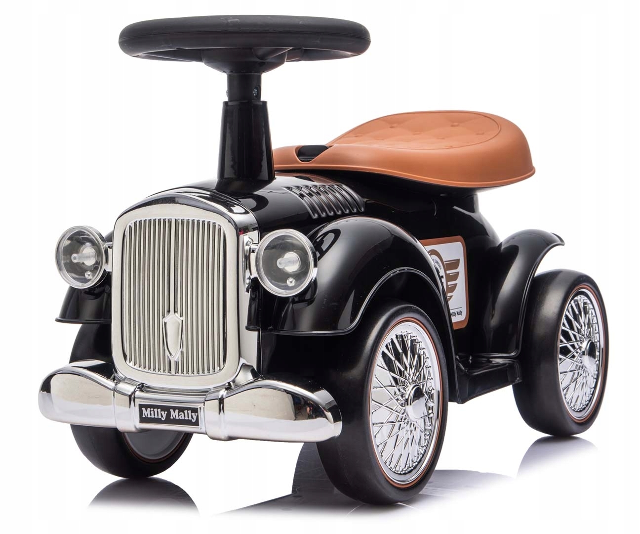 Milly Mally Pojazd retro jeździk Royce Black 12-36m Na Roczek