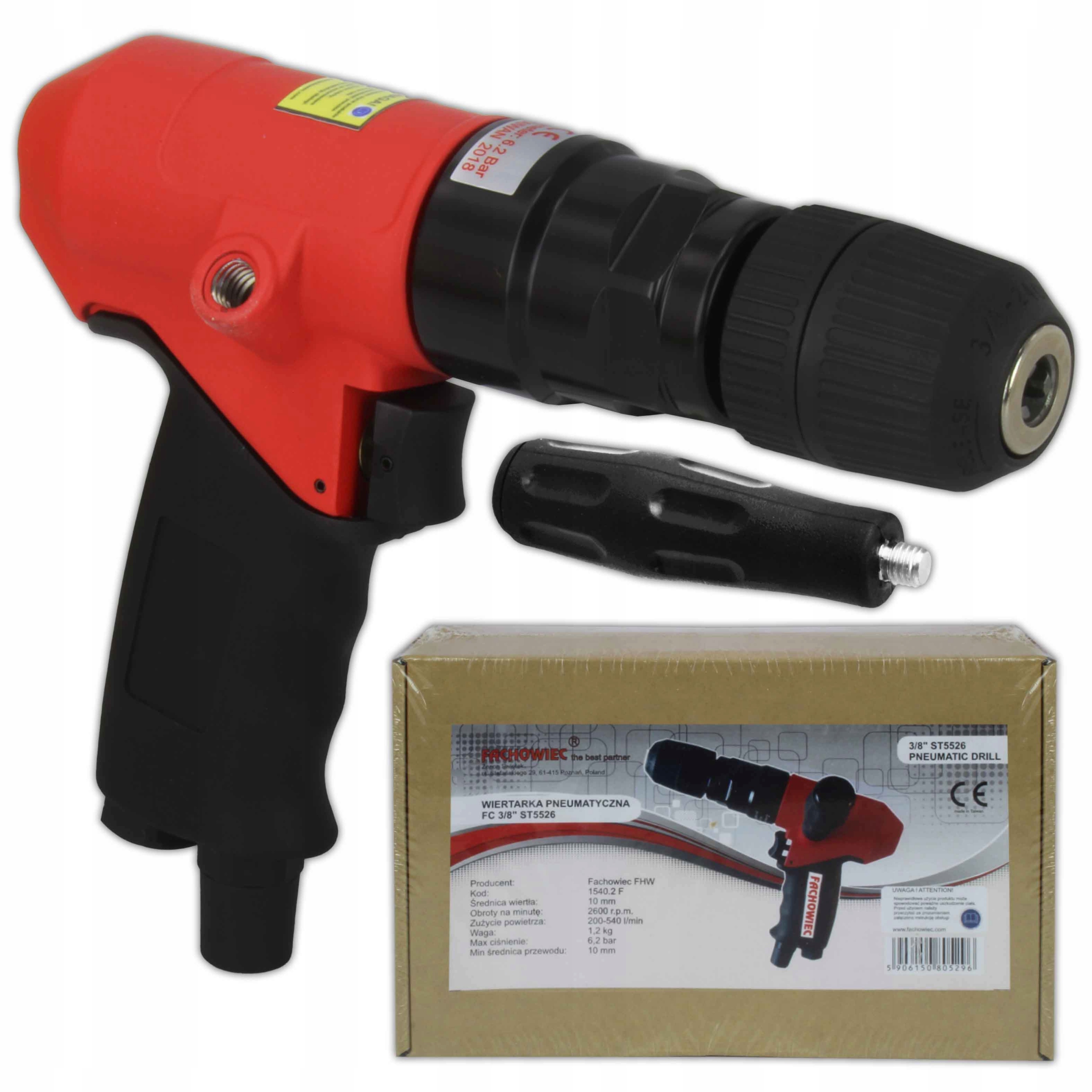 Fachowiec pneumatická vŕtačka Fc St 5526 Auto 10 mm 2600 ot./min