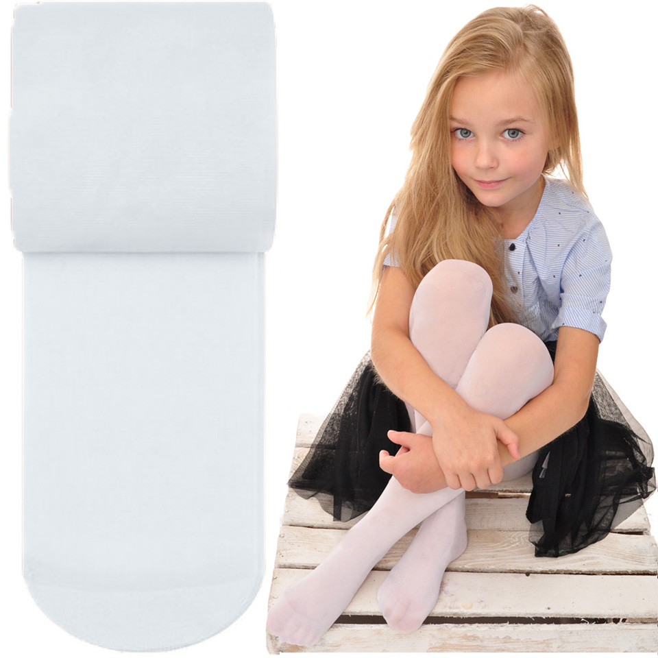 

Białe Rajstopy mikrofibra Komunia 152-158 20 Den