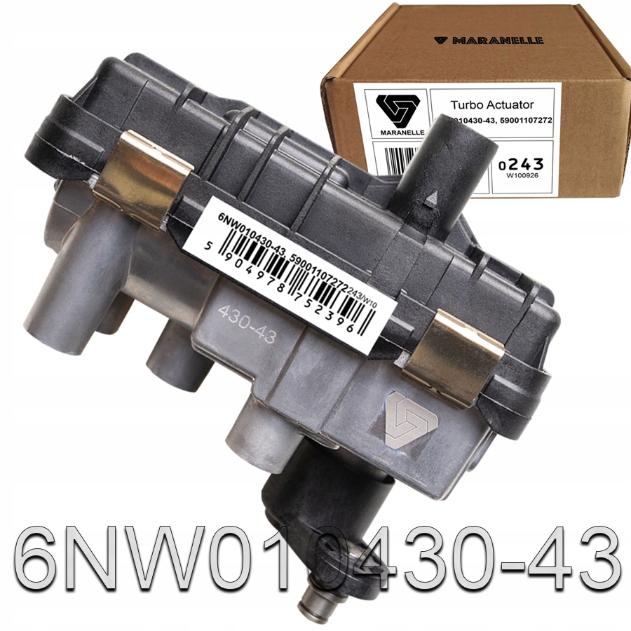 6NW010430-43, 59001107272 - Турбокомпресор Jeep Cherokee Wrangler 2.2 CRD