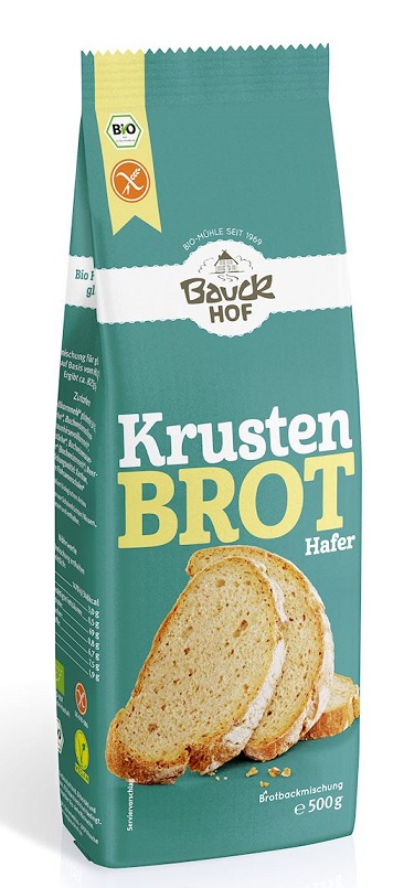 Levně 3X Směs Na Pečení Ovesného Chleba Bezlepková Bio 500 g Bauck Hof