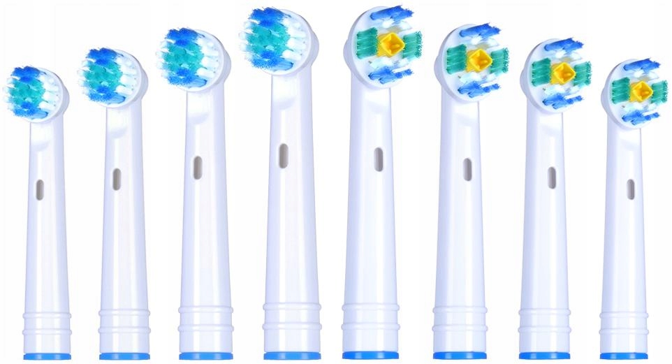 

Końcówki Do Szczoteczki Oral-B 2 modele 8 sztuk