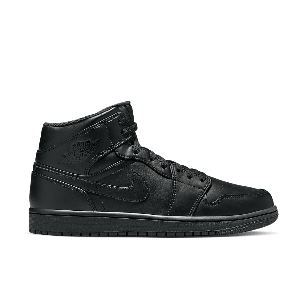Jordan 1 Mid Triple Black