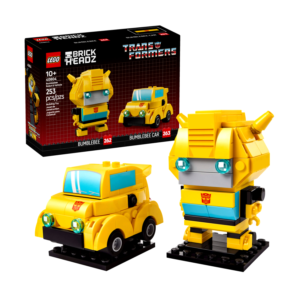 Lego BrickHeadz 40804 Robot a vozidlo Bumblebee Transformers exkluzivní