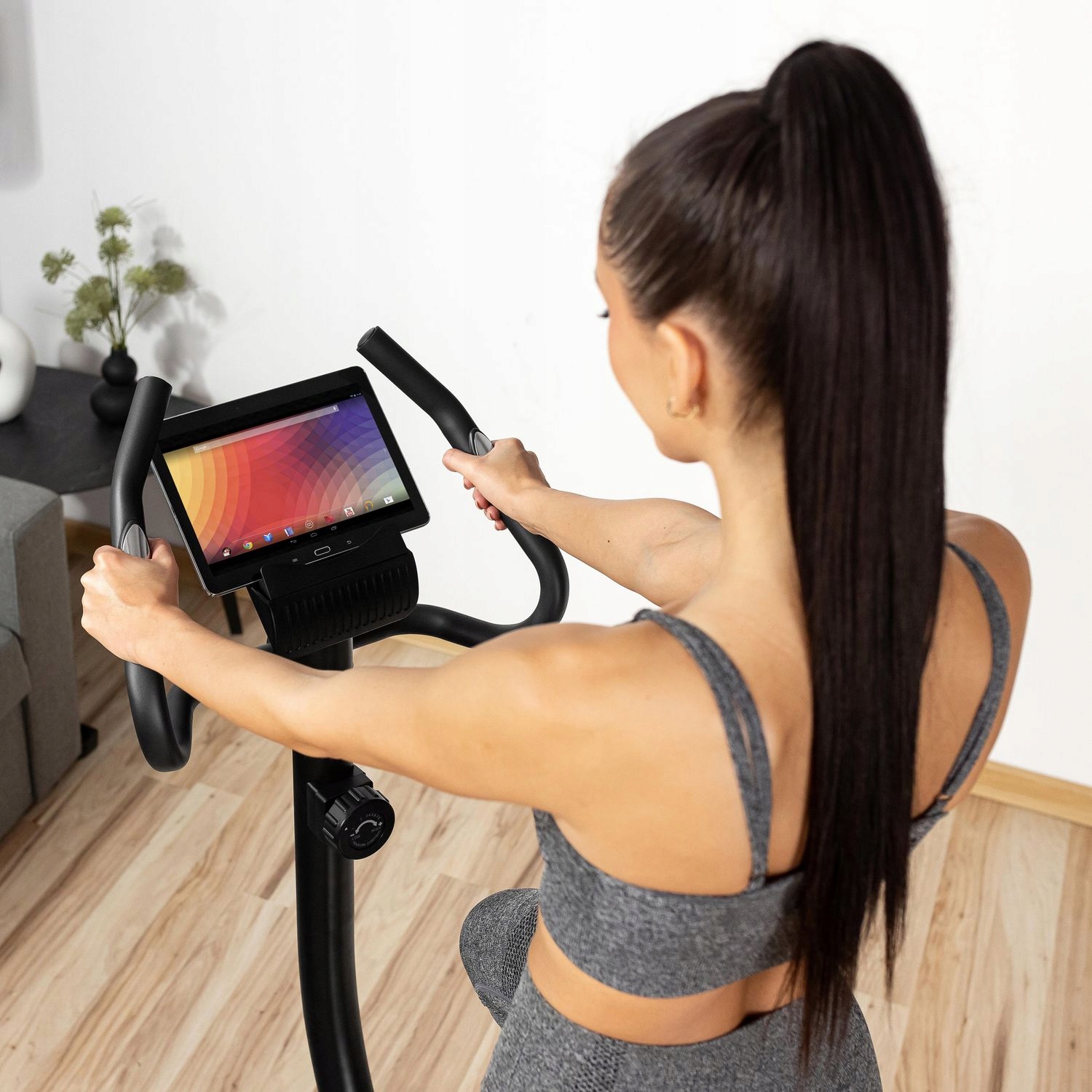 МАГНІТНИЙ ВЕЛОТРЕСАЖ GYMTEK Вертикальний тип