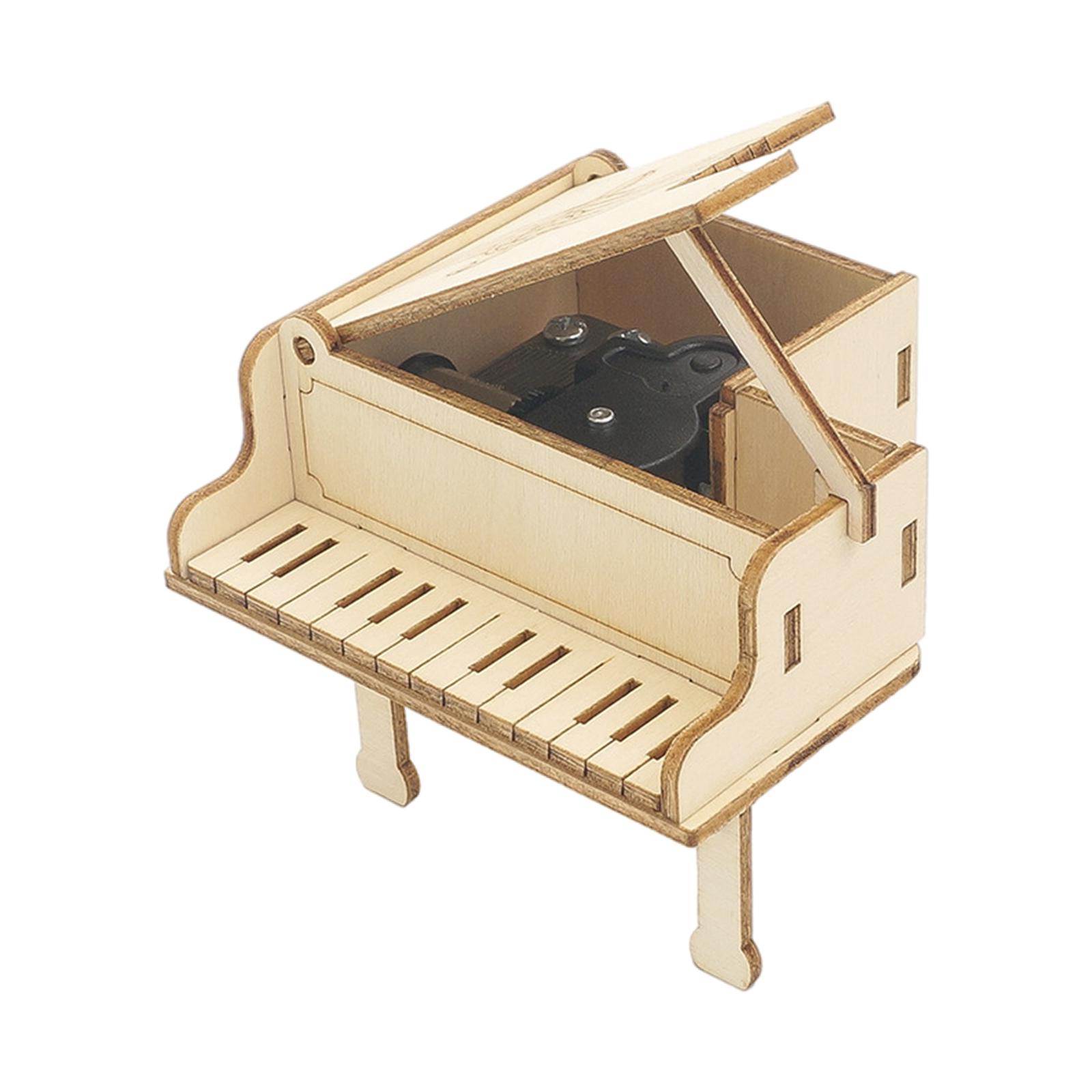 

Zestaw modeli fortepianów do drewna Diy Puzzle 3D