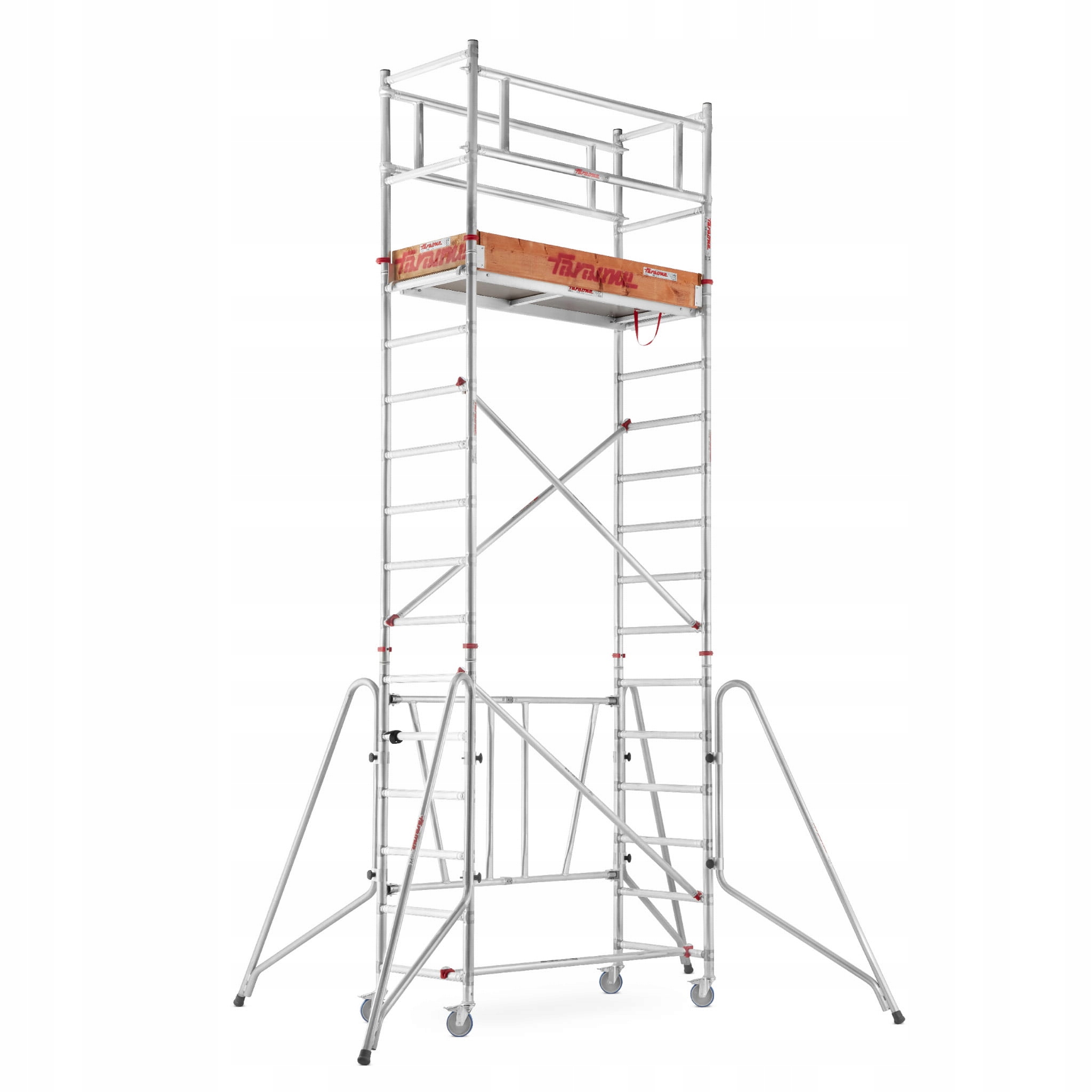 Pojízdné hliníkové lešení Faraone Compact Xs 160 x 75 cm A+b+c 5,70 m