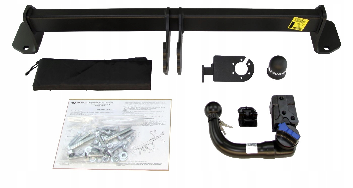 Hak holowniczy Wypinany do BMW 2 F46 Minivan od 15 MODUŁ 13 PIN GRATIS Nowy Stan opakowania oryginalne