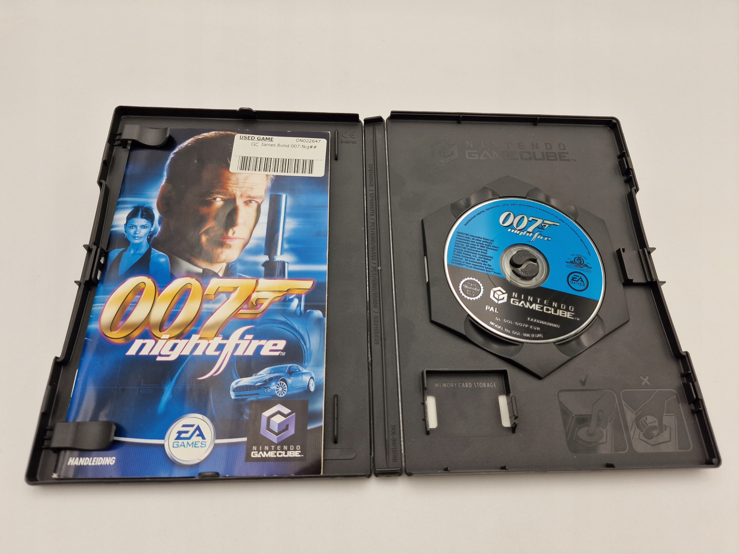 NINTENDO GAMECUBE JAMES BOND 007 NIGHTFIRE Platforma Nintendo GameCube
