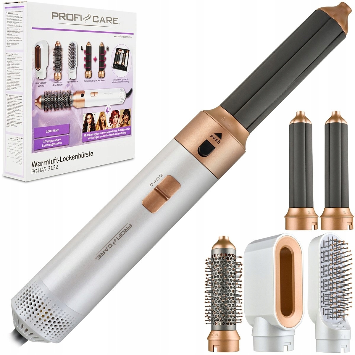 Urządzenie do stylizacji włosów ProfiCare Pc-has 3132 (złoty)