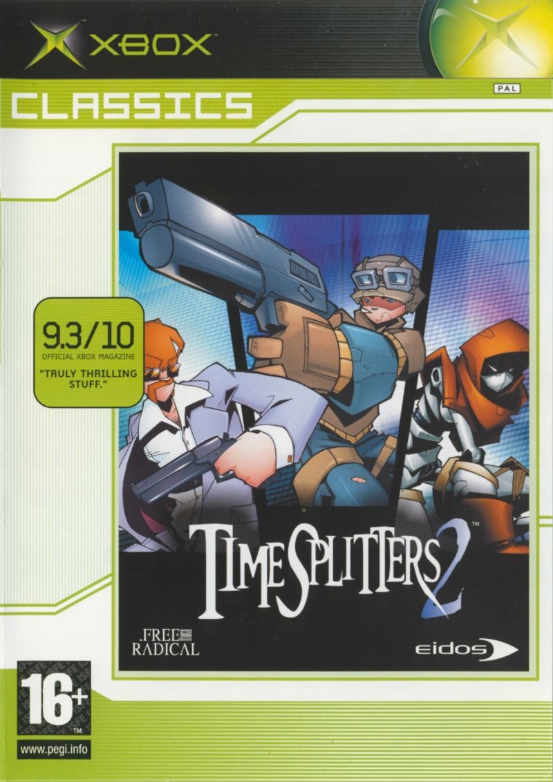 TIMESPLITTERS 2 XBOX CLASSIC