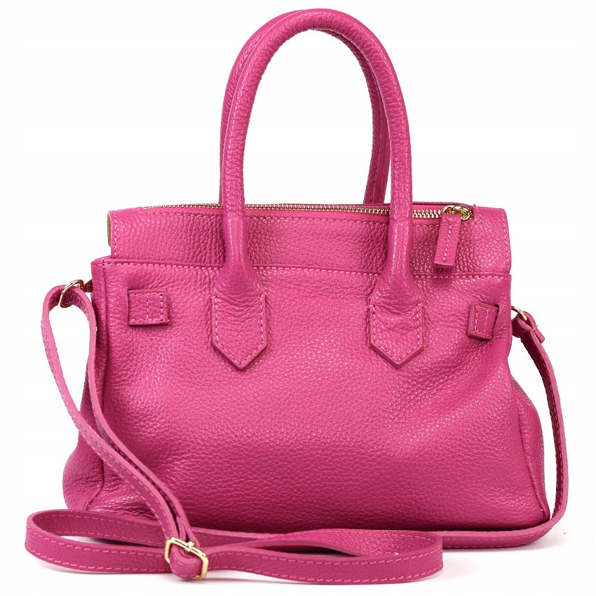 TOREBKA SALVADORE FERETTI SKÓRA FUKSJA MINI 882B Kolekcja SALVADORE FERETTI