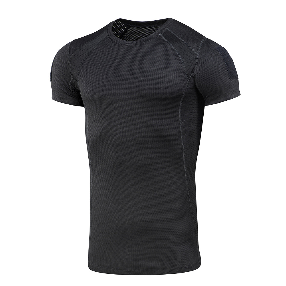 M-Tac Koszulka Męska Sportowa Athletic Gen.2 Odprowadzająca Wilgoć Black XL