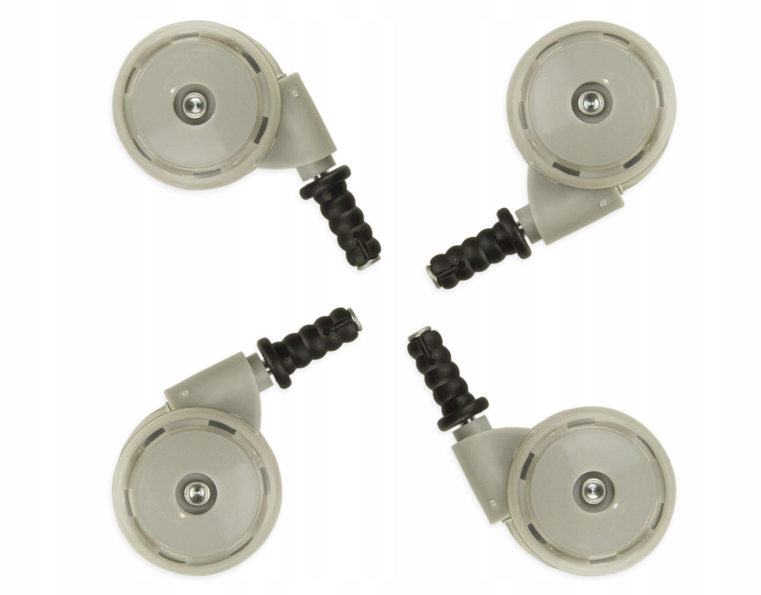 KÓŁKA DO CHODZIKA OBROTOWE MIĘKKIE SILIKONOWE GR