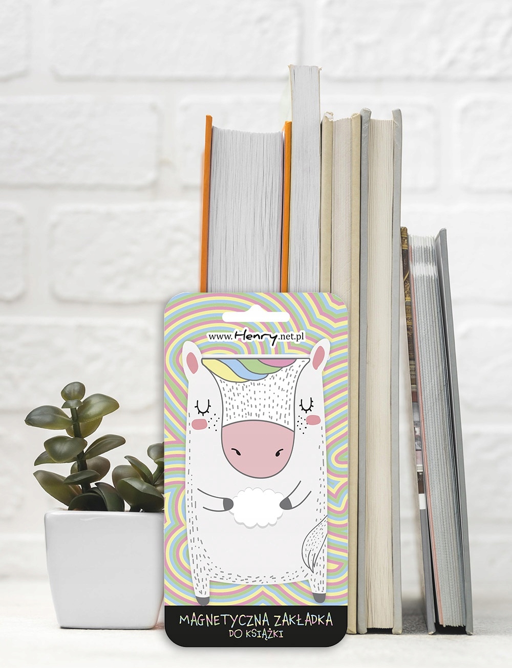 ZAKŁADKA MAGNETYCZNA NA KSIĄŻKI. KOŃ KONIK Marka Henry
