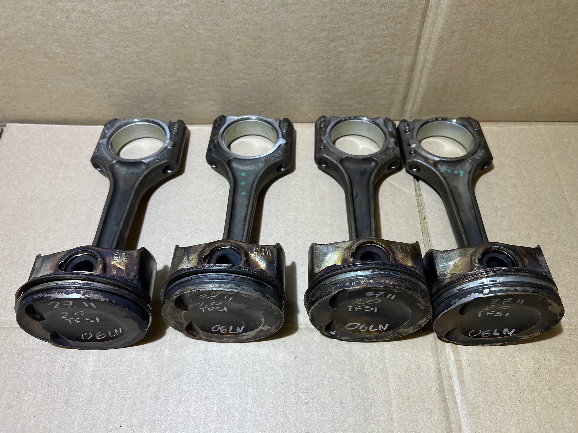 AUDI 2.0 TFSI DJY Piston Bielle 06LN