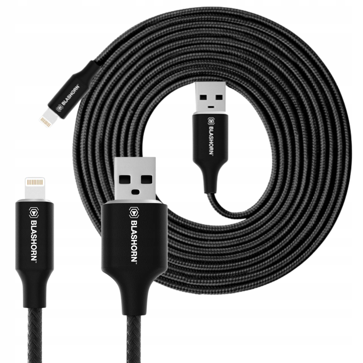 

Kabel Ładowarka Szybki Do Iphone QC3.0 Długi 1.8M