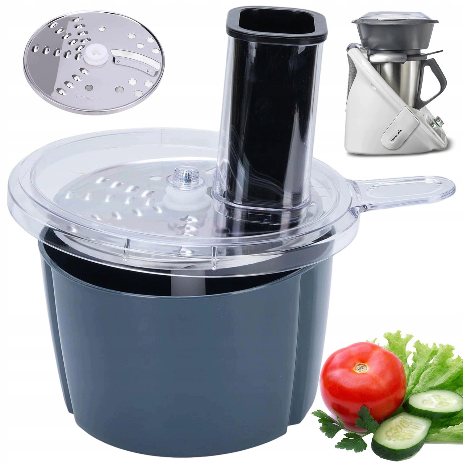 Kráječ Zeleniny Nástavec Pro Thermomix TM6 TM5 Lze Mýt V Myčce Nádobí