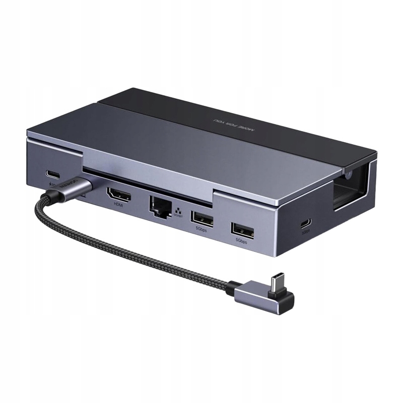 Usb-c dokovací stanice Ugreen CM800 6v1 (šedá)