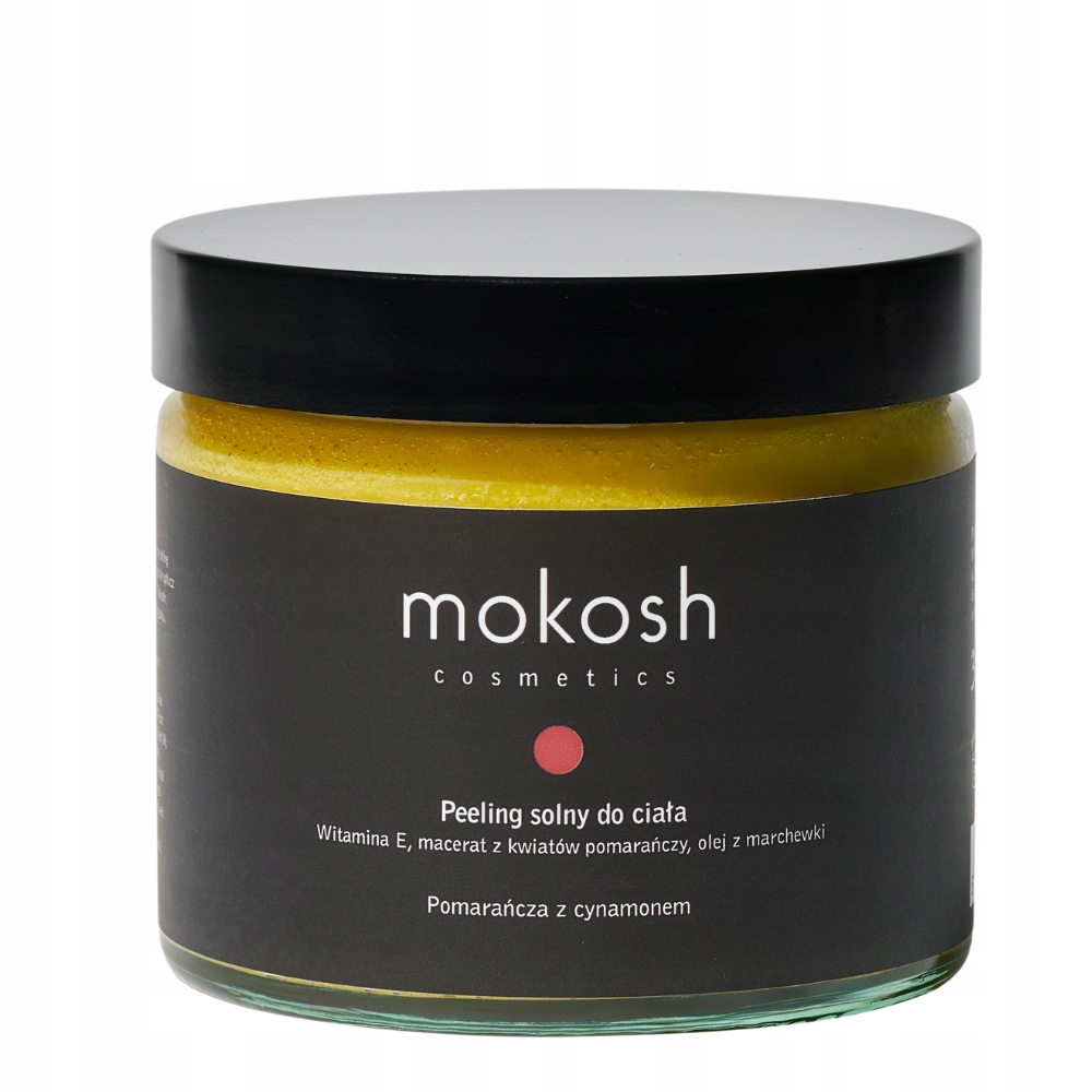 Mokosh Solný peeling na tělo Pomeranč se skořicí 300g