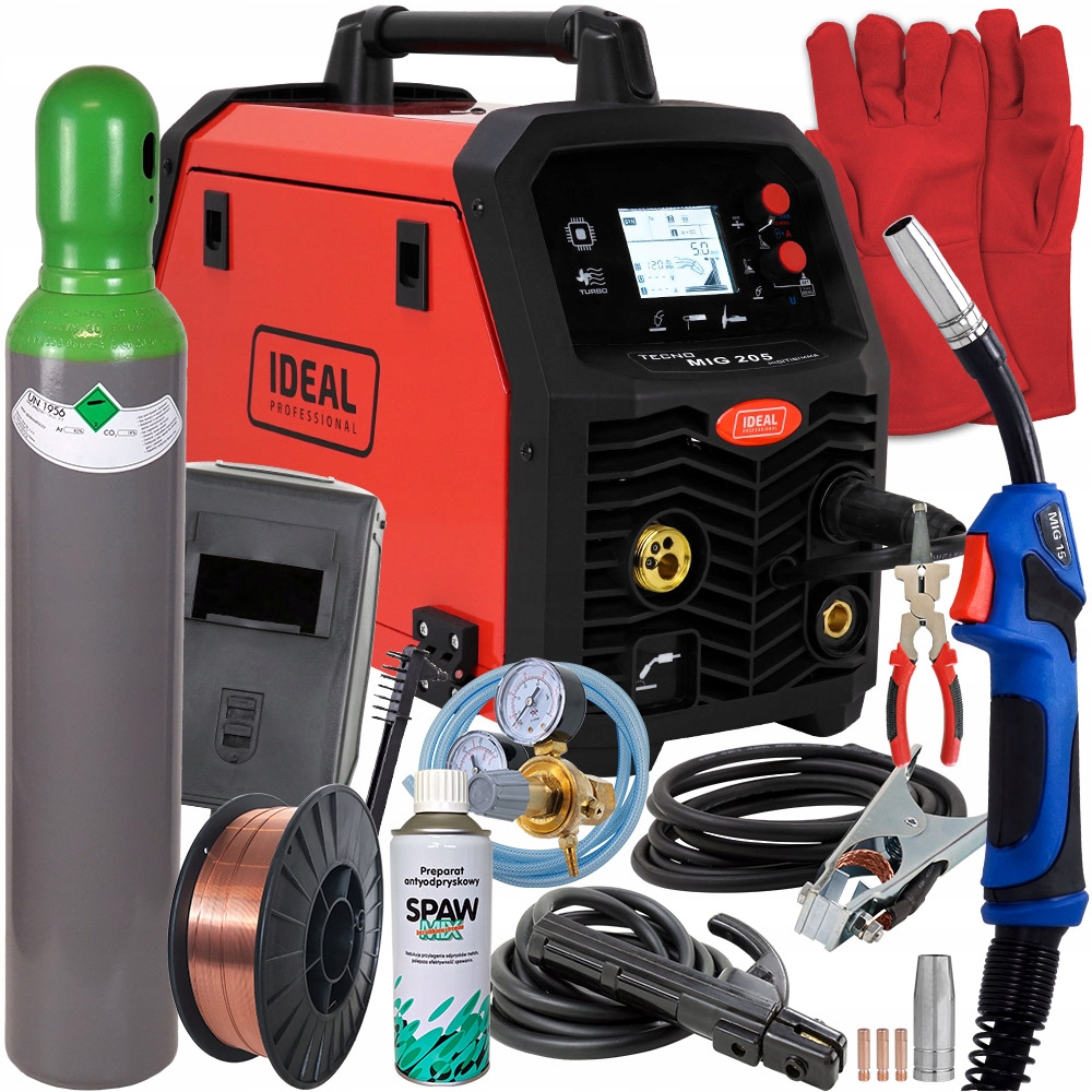 

Spawarka Migomat Mig 200 Aluminium Lutospawanie